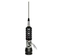 SIRIO MINI TURBO 'L' COAX ANTENNE VÉHICULAIRE POUR CB LONGUEUR : 1650mm PUISSANCE MAXIMALE : 1000W… (BLACK)