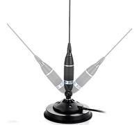 SIRIO OMEGA 27 MAG AVEC BASE MAGNETIQUE 125mm, ANTENNE CB VÉHICULAIRE, FRÉQUENCE 27-28.5 Mhz TARABLE