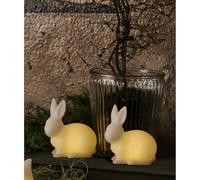 Sirius Elin Bougie LED - Lapins - Cire - Lot de 2 - D 10 cm - H 5,5 cm