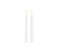 Sirius Sille Lot de 2 bougies LED Blanc 2 x 25 cm