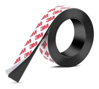 SIRLOMU Bande Magnétique Autocollante Forte, 1 pièce, Bande Aimantée Adhésive, Aimant Autocollant Puissant (2 mm x 20 mm x 2 m)