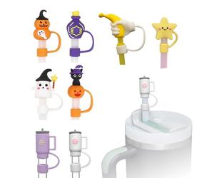 SIRLOMU Kit de 8 accessoires de douilles d'aspiration de poussière en silicone pour coupes Stanley et coupes Centerless (10mm)