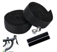 SIRLOMU Ruban Guidon Vélo, 1 Ensemble, Antidérapant et Absorbant les Chocs, Guidoline Vélo Route et Rouleau Vélo avec Bande de Finition et Bouchons de Guidon