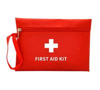 SIRLOMU Trousse de Secours 1 pièce(Sac rouge seulement), Mini Kit de Premiers Secours compact et léger pour Voiture, Travail, Voyage, Camping, Randonnée, trousse premier secours, first aid kit