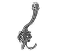 SIRO Kufstein Crochet à chapeau en fonte de zinc bruni Largeur 58 mm Hauteur 148 mm