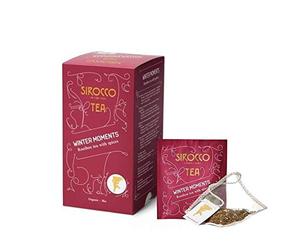 SIROCCO TEA (Suisse - 1908) - WINTER MOMENTS (Moments d'hiver) - 20 sachets de thé bio