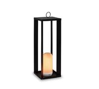 SIROCO-Lampe d'extérieur sans fils Ampoule rechargeable Métal H30cm Noir New Garden