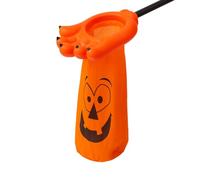 SIROCO Main à Bonbons Halloween Sac Main de Monstre Orange Noir 45 cm Trick Or Treat Panier