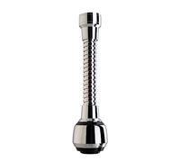 Siroflex 2510/S Brise-Jet Flexible Laiton Milady Chromé Noir