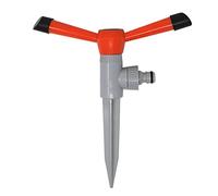 Siroflex 4585/S Arroseur sur Piquet avec tétine | Arroseur Jardin Rotatif à 2 Bras | Piquet pour arroseur Dynamique | Arroseur Jardin Made in Italy