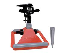 Siroflex 4650/S Arroseur-Canon Gemini réglable avec tétine | Made in Italy | arroseur Automatique | arroseur Rotatif sectoriel | Arroseur Batteur Professionnel