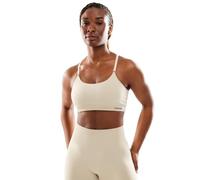 SIROKO - Brassière de Sport sans Couture Spark - L-XL - Beige