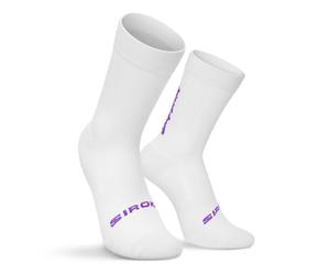 SIROKO - Chaussettes mi-mollet - Boombastic BBC Amp White