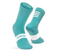SIROKO - Chaussettes Vélo S1 Cyan Trollstigen - M-L - Cyan