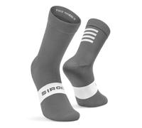 SIROKO - Chaussettes Vélo S1 Gray Saas - XS-S - Gris argenté