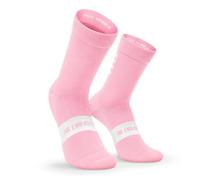 SIROKO - Chaussettes Vélo S1 Pink Agnello - M-L - Rose bonbon