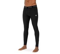 SIROKO - Collant Thermique Sports d'hiver Wolf - XL - Noir