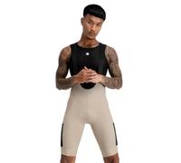 SIROKO - Cuissard Gravel Rocket - L - Beige/Noir