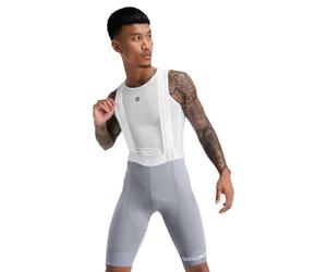 SIROKO - Cuissard Vélo BX Fassa - XS - Gris/Blanc