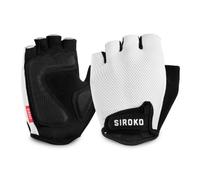 SIROKO - Gants Vélo Aero White - L - Blanc