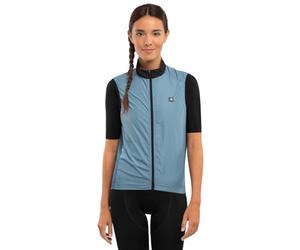 SIROKO - Gilet Vélo Coupe-vent pour Femme V1-W Manghen - M - Bleu acier