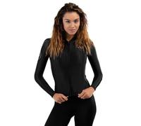 SIROKO - Maillot Vélo à Manches Longues pour Femme M2 Eclipse - M - Noir