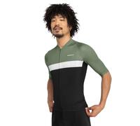 SIROKO - Maillot Vélo Été M3 Grand Master - L - Noir/Vert Olive