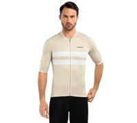 SIROKO - Maillot Vélo Été M3 Swift - S - Beige/Blanc