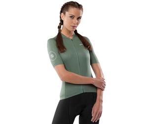 SIROKO - Maillot Vélo Été pour Femme M3 Altitude - L - Vert Olive