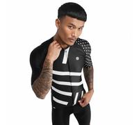 SIROKO - Maillot Vélo M2 Finisher - XS - Noir/Blanc
