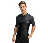SIROKO - Maillot Vélo M2 Mount Evans - M - Noir/Blanc