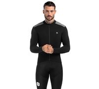 SIROKO - Maillots Vélo Thermique à Manches Longues SRX M4 Fleet Moss - S - Noir/Gris