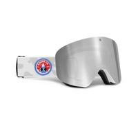 SIROKO - Masques de Ski et Snowboard pour Enfant GX Whitehorse Blanc