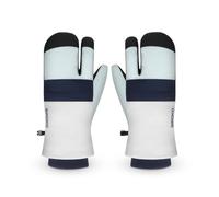 SIROKO - Moufles de Ski 3 Doigts Glisse White - L - Blanc