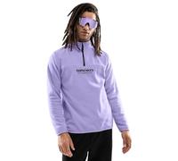 SIROKO - Pull Polaire Demi-Zip Aurora - L - Lavande
