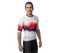SIROKO Real Sporting Maillot de cyclisme à manches courtes SC M2 Idolo Blanc, blanc, XL
