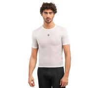 SIROKO - sous-Maillot Vélo à Manches Courtes Clout - L-XL - Blanc