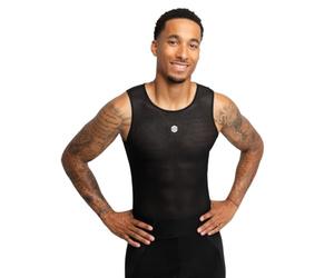 SIROKO - sous-Maillot Vélo Débardeur Atomic - 2XL-3XL - Noir