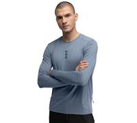 SIROKO - T-Shirt Technique Gravel à Manches Longues Cáucaso - L - Bleu