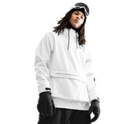 SIROKO - Veste de Snowboard avec Poche Kangourou W3 Antarctica - S - Blanc