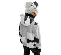 SIROKO - Veste de Snowboard pour Femme W1-W Tibet - L - Gris/Noir