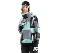 SIROKO - Veste de Snowboard pour Femme W1-W Ushuaia - XXS - Turquoise/Gris