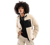 SIROKO - Veste Polaire Sherpa pour Femme Levi-W - L - Beige/Noir