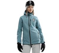 SIROKO - Veste Softshell de Ski pour Femme W2-W Beluga - M - Bleu acier