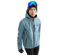 SIROKO - Veste Softshell de Ski W2 Beluga - XS - Bleu acier