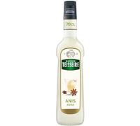 Sirop d'Anis Mathieu Teisseire, pour boissons, sodas, cocktails, mocktails, chocolats, thés, bouteille de 70cl