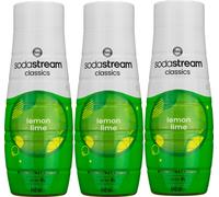 Sirop de citron vert Sodastream, 440 ml, 3 pièces
