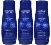 Sirop de cola Sodastream, 440 ml, 3 pièces