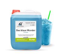 Sirop de glace Slush | Orange | Concentré 1:5 | Bidon de conservation de 5 litres | Convient pour machine Ninja Slush | Sans azo ni glycérine