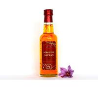SIROP DE SAFRAN 300ml - 100% PRODUCTION FRANCAISE - Sirop aux plantes - Epice médicinale - Cocktails originaux